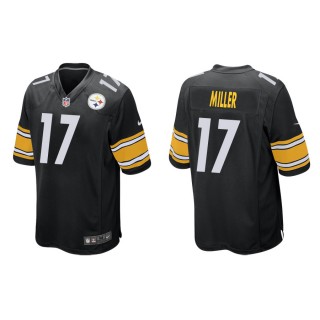 Anthony Miller Jersey Steelers Black Game