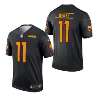 Men's Washington Commanders Carson Wentz Black Alternate Legend Jersey