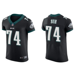 Ndamukong Suh Men's Philadelphia Eagles Nike Black Vapor Elite Jersey