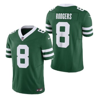 New York Jets Aaron Rodgers Legacy Green Vapor F.U.S.E. Limited Jersey