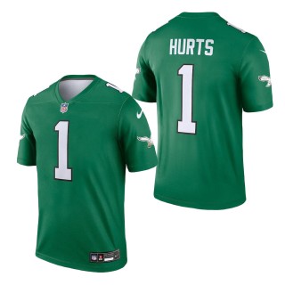 Eagles Jalen Hurts Kelly Green Alternate Legend Player Jersey