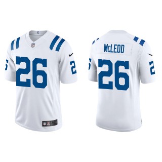 Men's Indianapolis Colts Rodney McLeod White Vapor Limited Jersey