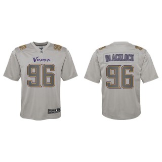 Ross Blacklock Youth Minnesota Vikings Gray Atmosphere Game Jersey