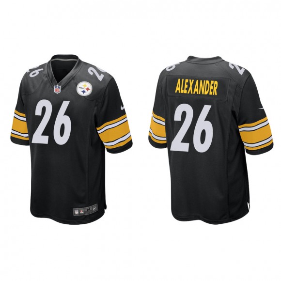 Kwon Alexander Steelers Black Game Jersey