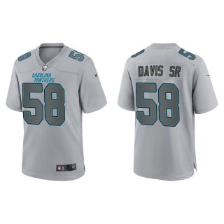 Thomas Davis Sr Carolina Panthers Gray Atmosphere Fashion Game Jersey