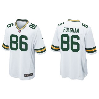 Men's Green Bay Packers Travis Fulgham White Game Jersey