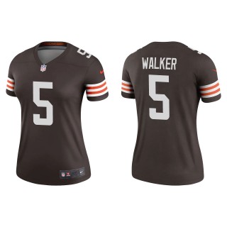 Women's Cleveland Browns Anthony Walker Brown Legend Jersey