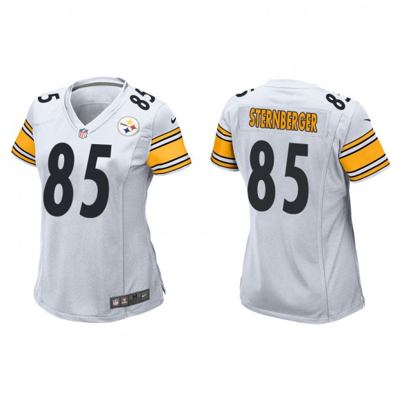 Women's Pittsburgh Steelers Jace Sternberger White Game Jersey