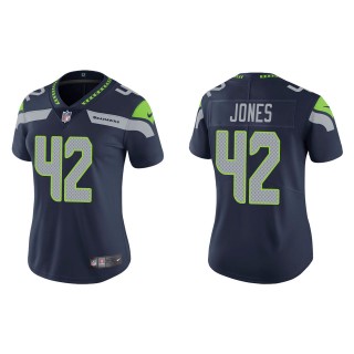 Women's Seattle Seahawks Josh Jones Navy Vapor Limited Jersey