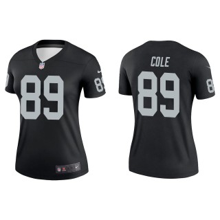 Women's Las Vegas Raiders Keelan Cole Black Legend Jersey