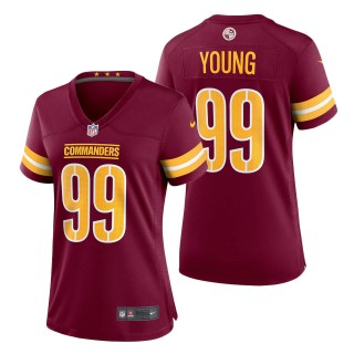 Women's Washington Commanders Chase Young Burgundy Game Jersey