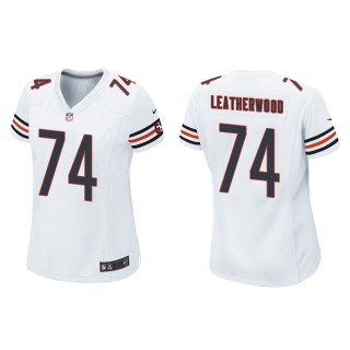 Women's Bears Alex Leatherwood White Game Jersey