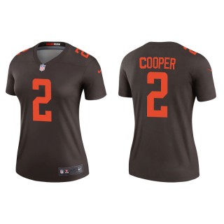 Women's Browns Amari Cooper Brown Alternate Legend Jersey