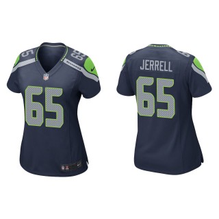 Women's Seahawks Michael Jerrell Navy Game Jersey