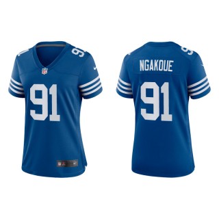 Women's Colts Yannick Ngakoue Royal Alternate Game Jersey