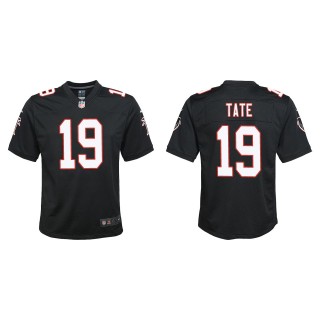 Youth Atlanta Falcons Auden Tate Black Throwback Game Jersey