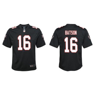 Youth Atlanta Falcons Cameron Batson Black Throwback Game Jersey