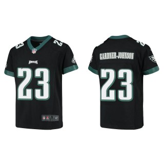 Youth Philadelphia Eagles Chauncey Gardner-Johnson Black Game Jersey