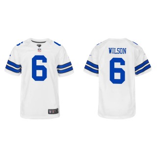 Youth Dallas Cowboys Donovan Wilson White Game Jersey