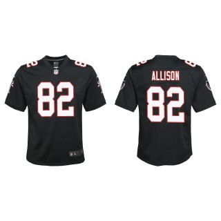 Youth Atlanta Falcons Geronimo Allison Black Throwback Game Jersey