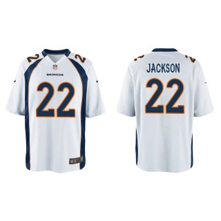 Youth Kareem Jackson Denver Broncos White Game Jersey