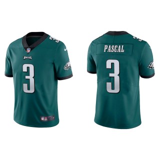 Men's Philadelphia Eagles Zach Pascal Green Vapor Limited Jersey